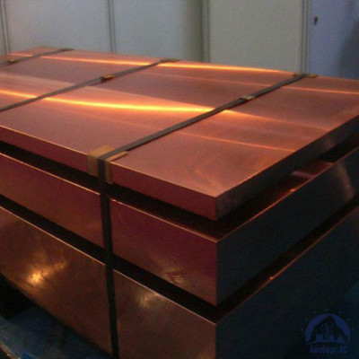 Плита бронзовая 100х600х1500 мм БрАЖНМц 9-4-4-1 купить в Смоленске