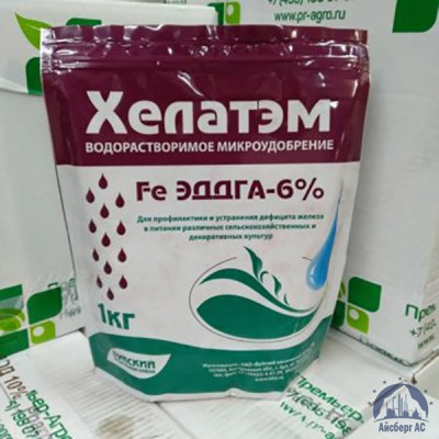 Удобрение ХЕЛАТЭМ Fe 6 Fe EDDHA (ЭДДГА) 6 % купить в Смоленске
