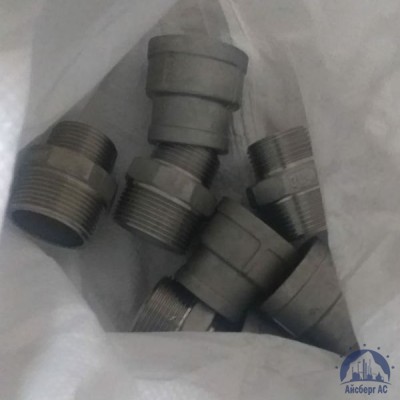 Муфта нержавеющая переходная DN 20х15 3/4"-1/2" 26,9х21,3 мм AISI 304 ВР-ВР купить в Смоленске