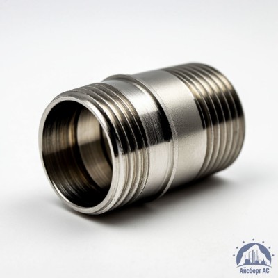 Ниппель переходной нержавеющий DN 32х15 1 1/4"-1/2" 42,4х21,3 мм AISI 316 двойной НР-НР купить в Смоленске